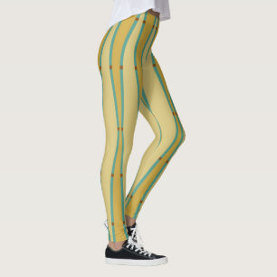Legging Ouros e triângulos retrorreflectores