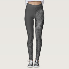 Legging Out preto e branco