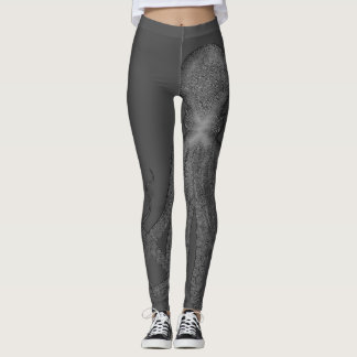 Legging Out preto e branco
