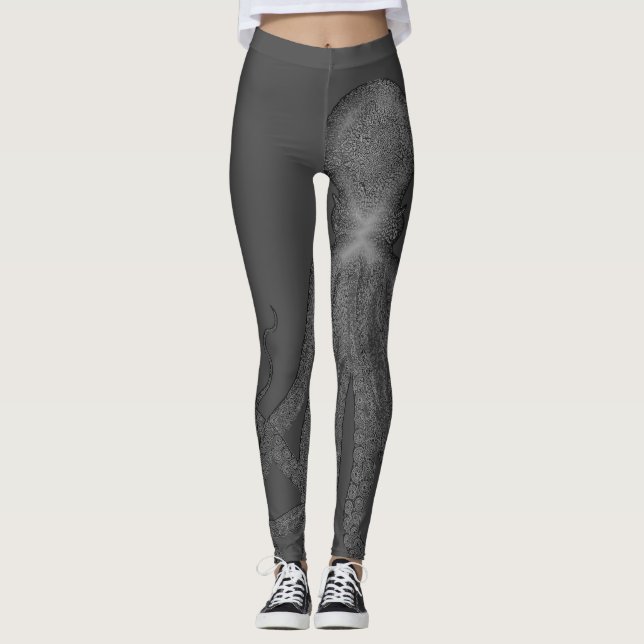 Legging Out preto e branco (Frente)