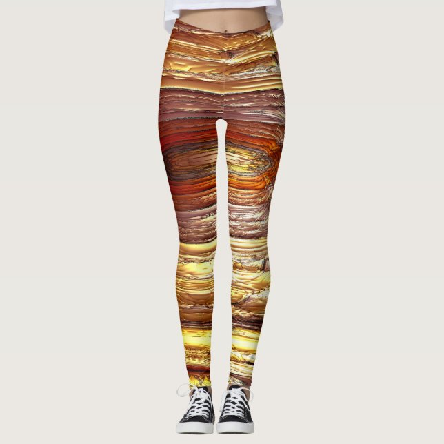 Legging Outro Abstrato mundial (Frente)