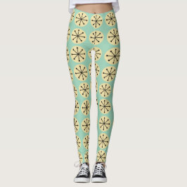 Legging Ovalas e Starbursts