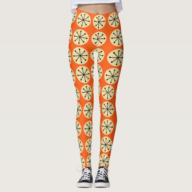 Legging Ovalas e Starbursts (Frente)