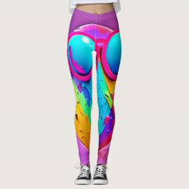 Legging Ovo Colorido legal