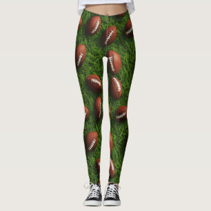 Legging Padrão Americano de Futebol sem costura