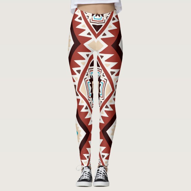 Legging Padrão Americano Nativo (Frente)