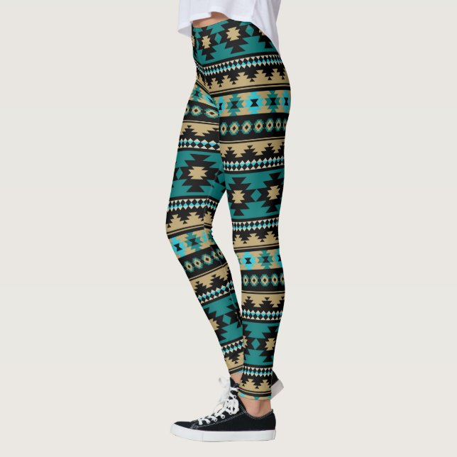 Legging Padrão Americano Nativo (Esquerda)