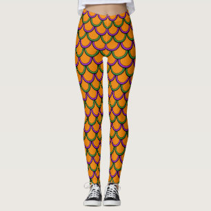 Legging Padrão Animal do Halloween