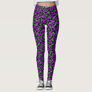 Legging Padrão Animal do Halloween