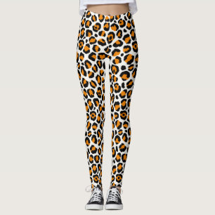 Legging Padrão Animal do Halloween