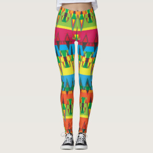 Legging Padrão Aztec