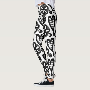 Legging Padrão cardíaco