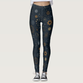 Legging Padrão Celestial Místico