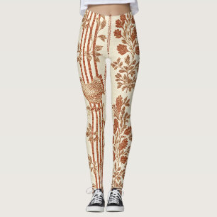 Legging Padrão Clássico de Toile de Galinha de Celeiro de