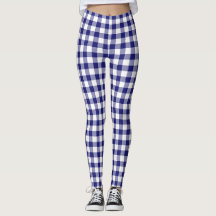 Padrão Clássico Moderno de Gingham Azul