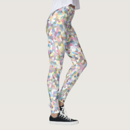 Legging Padrão Colorido de Cristal