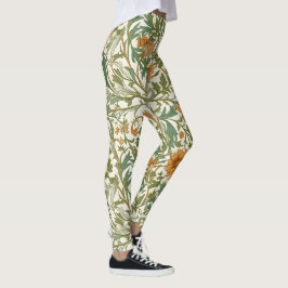 Legging Padrão contínuo no estilo Artes e Ofícios