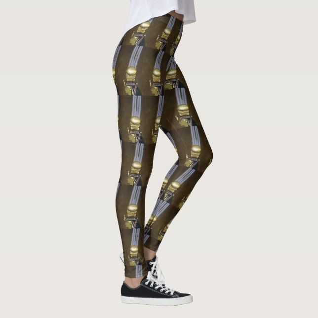 Legging Padrão da Princesa Egípcia, (Direita)