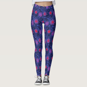 Legging Padrão das plantas A13.b Preto BG
