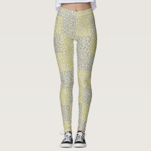 Legging Padrão de alfabetos 02 YW 2Tonesx4.bw Offwhite BG