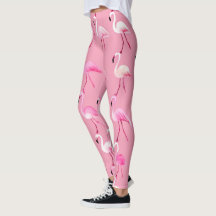 Padrão de Aquarela Flamingo Rosa