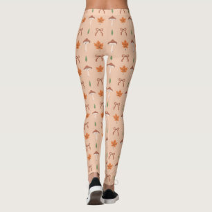 Legging Padrão de Arco de outono