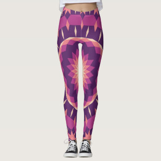 Legging Padrão de Azulejos de Pólen