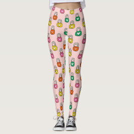 Legging Padrão de Bloqueios Cardíacos