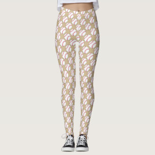Legging Padrão de Bola de Baseball