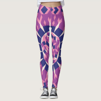 Legging Padrão de Bola de Discoteca
