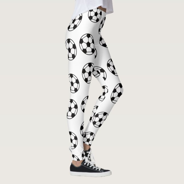 Legging Padrão de bola de futebol (Direita)