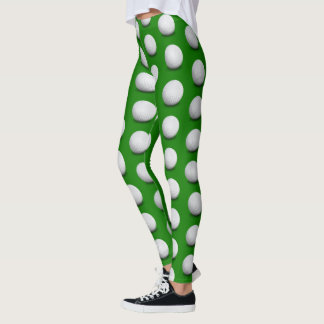 Legging Padrão de Bolas de Golfe | Legal presente desporti