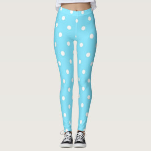 Legging padrão de bolinhas