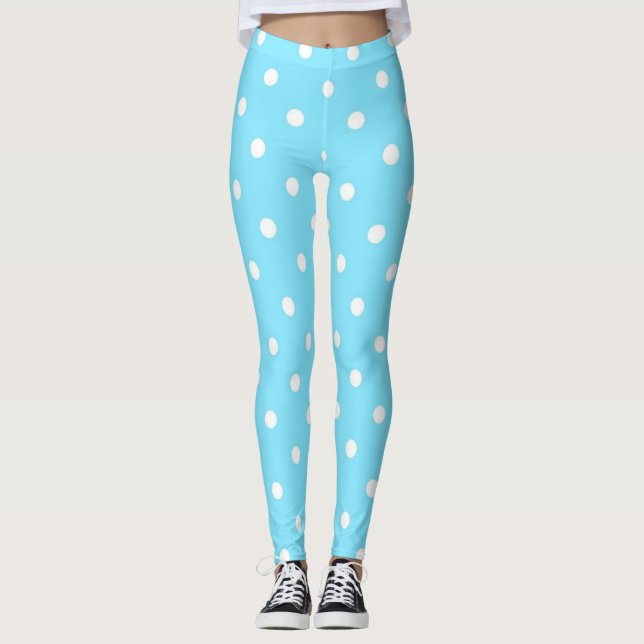 Legging padrão de bolinhas (Frente)