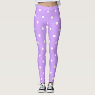 Legging padrão de bolinhas