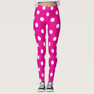 Legging padrão de bolinhas