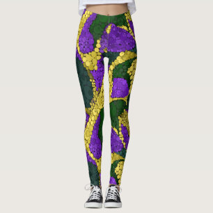 Legging Padrão de bolinhas colorido
