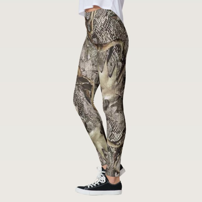 Legging Padrão de Camuflagem Florestal (Esquerda)