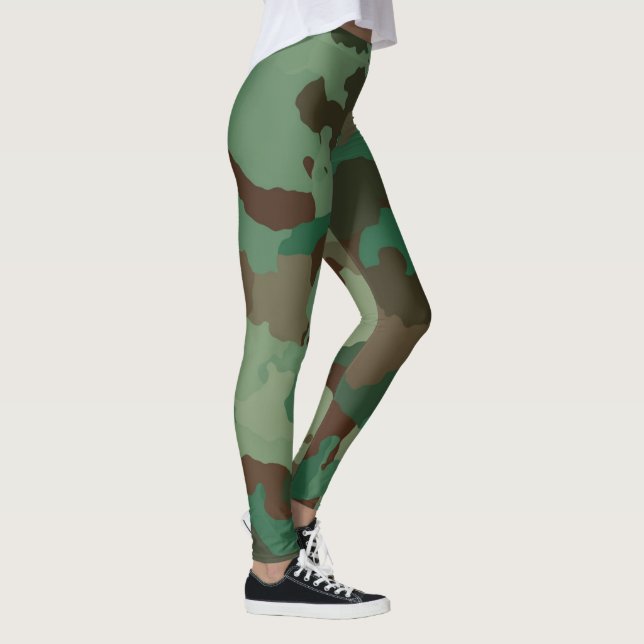 Legging Padrão de Camuflagem Militar (Forças Armadas) (Direita)