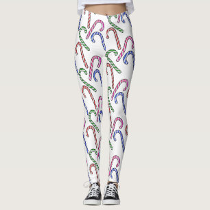 Legging Padrão de Caneta de Amaranho de Litter