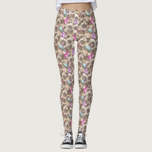 Legging Padrão de Cão Cachorro