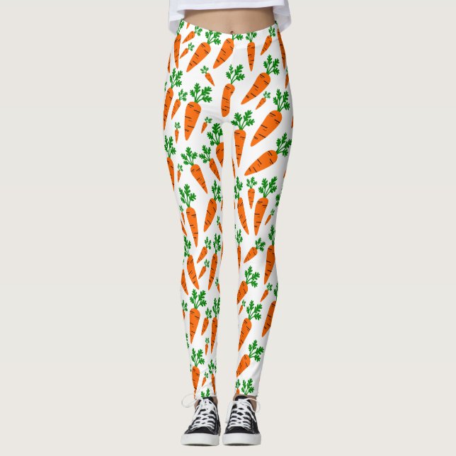 Legging Padrão de carroças (Frente)