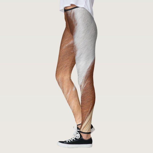 LEGGING PADRÃO DE CASACO DE HORSE CHESTNUT (Esquerda)