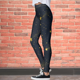 Legging Padrão de Céu Noturno