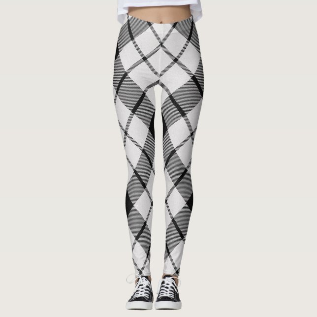 Legging Padrão de Clã Escocês do Tartan da Xadrez MacFarla (Frente)