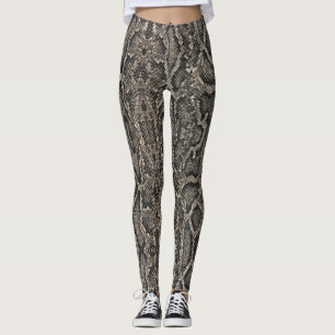 Legging padrão de cobra