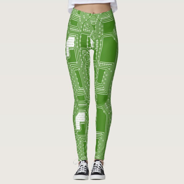 Legging Padrão de conselho do computador (Frente)