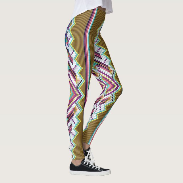 Legging Padrão de Contas Navajo (Direita)