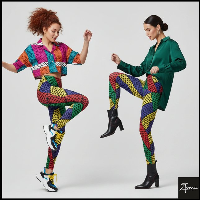 LEGGING PADRÃO DE COR (Criador carregado)