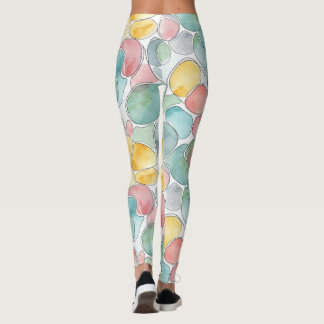 Legging Padrão de cor de água